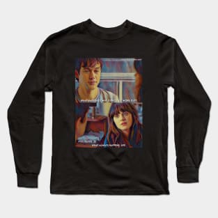 Life Happens | 500 Days Of Summer (2009) Movie Digital Fan Art Long Sleeve T-Shirt